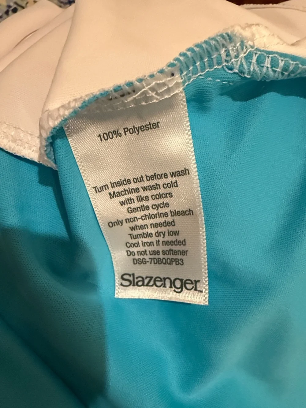 Slazenger girls golf or tennis outfits size medium NWOT PINK, aqua & white & hat